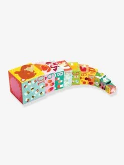 10 Cubes Forêt DJECO Vert - Djeco -Périphériques Pour Enfants 10 cubes foret djeco 2