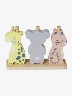 Animaux à Empiler KOALA En Bois FSC® Rose - Vertbaudet -Périphériques Pour Enfants animaux a empiler koala en bois fsc 2