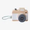 Appareil Photo En Bois FSC® Blanc - Vertbaudet -Périphériques Pour Enfants appareil photo en bois fsc