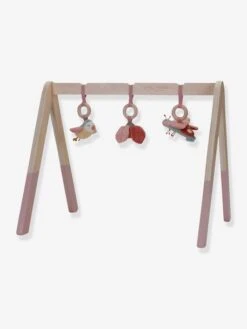 Arche Bois D'Éveil Oiseau - LITTLE DUTCH Rose Pâle - Little Dutch -Périphériques Pour Enfants arche bois deveil oiseau little dutch 3