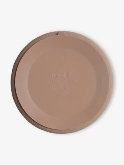 Assiette Compartimentée MUSHIE En Silicone Beige - Mushie -Périphériques Pour Enfants assiette compartimentee mushie en silicone 2