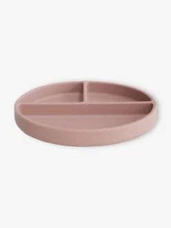 Assiette Compartimentée MUSHIE En Silicone Beige - Mushie -Périphériques Pour Enfants assiette compartimentee mushie en silicone 4
