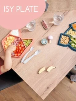 Assiette Repas BABYMOOV ISY Terracotta (renard) - Babymoov -Périphériques Pour Enfants assiette repas babymoov isy 2