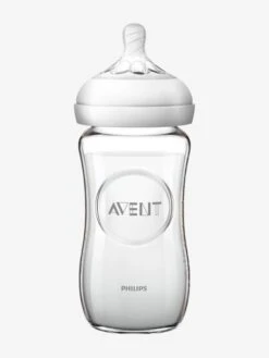 Biberon Verre 240 Ml Philips AVENT Natural Sans BPA Transparent - Philips Avent -Périphériques Pour Enfants biberon verre 240 ml philips avent natural sans bpa 2