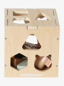Boîte Des Animaux à Encastrer GREEN FOREST En Bois FSC® Multicolore - Vertbaudet -Périphériques Pour Enfants boite des animaux a encastrer green forest en bois fsc 3