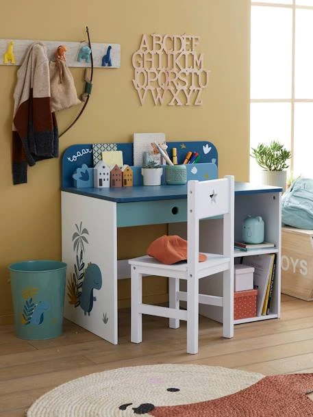 Bureau Maternelle ROAAR Blanc Moyen Uni Avec Decor - Vertbaudet 3 Bureau Maternelle ROAAR Blanc Moyen Uni Avec Decor - Vertbaudet
