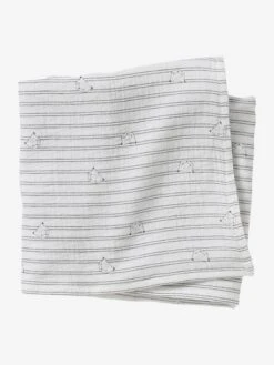 Coffret Cadeau 3 Pièces : Lange + Doudou + Hochet Rose - Vertbaudet -Périphériques Pour Enfants coffret cadeau 3 pieces lange doudou hochet 5