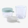 Coffret De 2 Pots De Conservation En Verre BEABA Airy Green/ Light Mist - Beaba 1 Coffret De 2 Pots De Conservation En Verre BEABA Airy Green/ Light Mist - Beaba -Périphériques Pour Enfants coffret de 2 pots de conservation en verre beaba