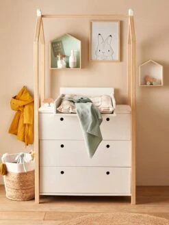 Commode Penderie Coconut Blanc - Vertbaudet 10 Commode Penderie Coconut Blanc - Vertbaudet -Périphériques Pour Enfants commode penderie coconut 3