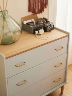 Commode Prof. 42 Cm LIGNE SIXTIES Vert D'eau - Vertbaudet -Périphériques Pour Enfants commode prof. 42 cm ligne sixties 3