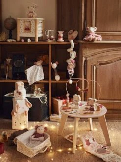 Doudou Carré En Gaze De Coton GRENIER Blanc - Vertbaudet -Périphériques Pour Enfants doudou carre en gaze de coton grenier 2