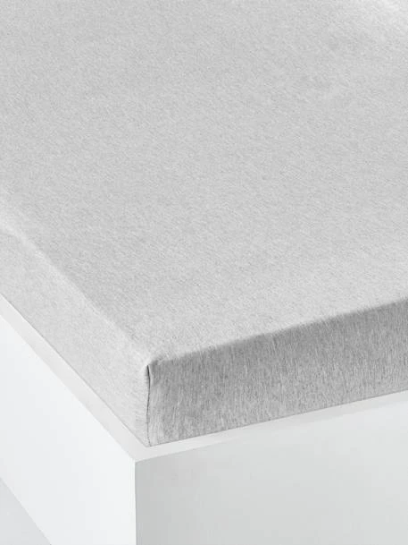 Drap-housse Bébé PETIT MOUTON Gris Chiné - Vertbaudet 3 Drap-housse Bébé PETIT MOUTON Gris Chiné - Vertbaudet