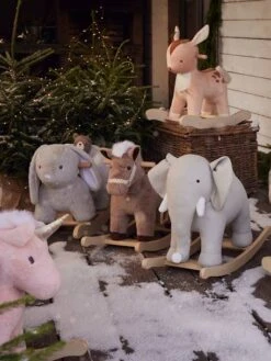 Faon à Bascule En Bois FSC® Multicolore - Vertbaudet -Périphériques Pour Enfants faon a bascule en bois fsc 2