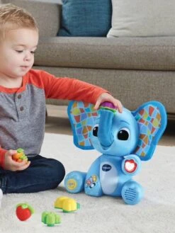 Gontran, Mon éléphant Gourmand - VTECH Bleu - Toutes Les Marques -Périphériques Pour Enfants gontran mon elephant gourmand vtech 2