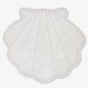 Grand Tapis En Fourrure Coquillage SOUS L'OCÉAN Ecru - Vertbaudet -Périphériques Pour Enfants grand tapis en fourrure coquillage sous locean
