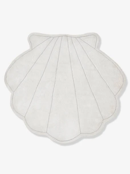 Grand Tapis En Fourrure Coquillage SOUS L'OCÉAN Ecru - Vertbaudet 3 Grand Tapis En Fourrure Coquillage SOUS L'OCÉAN Ecru - Vertbaudet