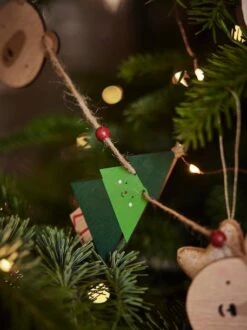 Guirlande De Noël En Bois Bois - Vertbaudet 11 Guirlande De Noël En Bois Bois - Vertbaudet -Périphériques Pour Enfants guirlande de noel en bois 3
