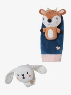 Hochets Mains Et Pieds Forêt Enchantée Multicolore - Vertbaudet -Périphériques Pour Enfants hochets mains et pieds foret enchantee 4