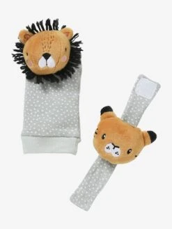 Hochets Mains Et Pieds TANZANIE Multicolore - Vertbaudet -Périphériques Pour Enfants hochets mains et pieds tanzanie 1