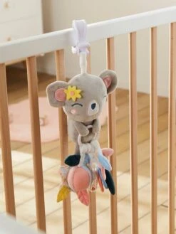 Jouet D'éveil Avec Pince KOALA Rose - Koala - Vertbaudet -Périphériques Pour Enfants jouet deveil avec pince koala 1