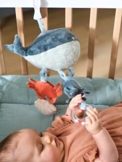 Jouet D'éveil Avec Pince SOUS L'OCÉAN Gris - Vertbaudet -Périphériques Pour Enfants jouet deveil avec pince sous locean 1