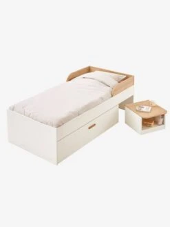 Lit Enfant Multi Rangements HAPPY Blanc - Vertbaudet -Périphériques Pour Enfants lit enfant multi rangements happy 2