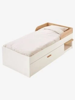 Lit Enfant Multi Rangements HAPPY Blanc - Vertbaudet -Périphériques Pour Enfants lit enfant multi rangements happy 3
