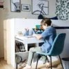 Lit Mi Hauteur Avec Bureau Coulissable Combiné CAMELEO Blanc Mate - Vertbaudet 2 Lit Mi Hauteur Avec Bureau Coulissable Combiné CAMELEO Blanc Mate - Vertbaudet -Périphériques Pour Enfants lit mi hauteur avec bureau coulissable combine cameleo