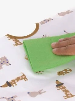 Lot De 2 Bavoirs Manches Longues LÄSSIG Little Forest Renard - Vert Ol - Lassig -Périphériques Pour Enfants lot de 2 bavoirs manches longues lassig 3