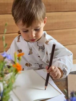 Lot De 2 Bavoirs Manches Longues LÄSSIG Little Forest Renard - Vert Ol - Lassig -Périphériques Pour Enfants lot de 2 bavoirs manches longues lassig 5