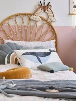 Lot De 2 Coussins SOUS L'OCÉAN Bleu - Vertbaudet -Périphériques Pour Enfants lot de 2 coussins sous locean 2