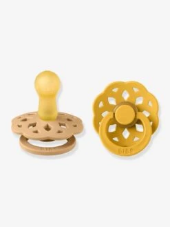 Lot De 2 Sucettes-tétines BIBS Bohème, Taille 1 De 0 à 6 Mois Pêche + Terracotta - Bibs -Périphériques Pour Enfants lot de 2 sucettes tetines bibs boheme taille 1 de 0 a 6 mois 2