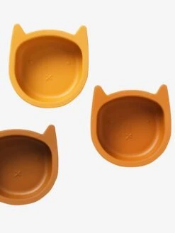 Lot De 3 Bols En Silicone Chat Lot Vert - Vertbaudet -Périphériques Pour Enfants lot de 3 bols en silicone chat 3