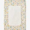 Matelas à Langer Pour Poupon En Gaze De Coton Rose - Vertbaudet -Périphériques Pour Enfants matelas a langer pour poupon en gaze de coton