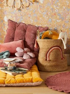 Matelas De Sol Bi-matière GRENIER Rose - Vertbaudet -Périphériques Pour Enfants matelas de sol bi matiere grenier 4