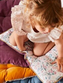 Matelas De Sol Bi-matière VICTORIA Prune - Vertbaudet -Périphériques Pour Enfants matelas de sol bi matiere victoria 3