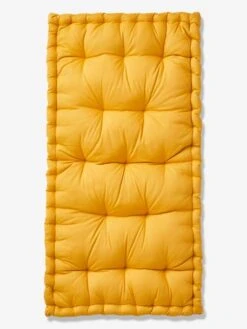 Matelas De Sol Style Futon Ocre - Vertbaudet -Périphériques Pour Enfants matelas de sol style futon 5
