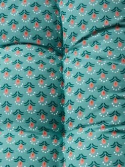 Matelas De Sol Velours Eden India Vert / Rose - Vertbaudet -Périphériques Pour Enfants matelas de sol velours eden india 2