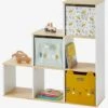Meuble 6 Cases Blanc / Bois - Vertbaudet -Périphériques Pour Enfants meuble 6 cases
