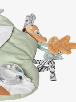Panneau D'activités Musical En Tissu TANZANIE Blanc - Vertbaudet -Périphériques Pour Enfants panneau dactivites musical en tissu tanzanie 2