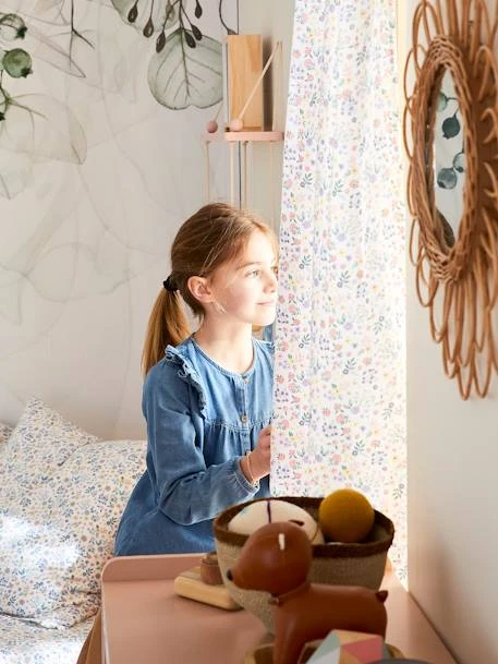 Rideau Voilage PLACE DU LILAS écru / Multicolore - Vertbaudet 7 Rideau Voilage PLACE DU LILAS écru / Multicolore - Vertbaudet – Image 5