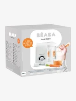 Robot 4 En 1 BEABA Babycook Solo Blanc/vert - Beaba -Périphériques Pour Enfants robot 4 en 1 beaba babycook solo 3