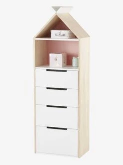 Semainier Fond Réversible Bleu Ou Rose LIGNE TIPILI Bleu Clair - Vertbaudet