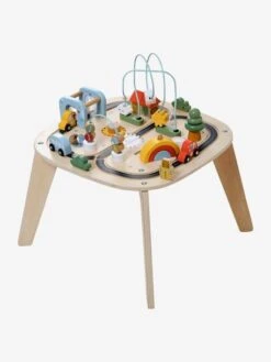 Table D'activités Circuit De Voitures En Bois FSC® Beige - Vertbaudet 10 Table D'activités Circuit De Voitures En Bois FSC® Beige - Vertbaudet -Périphériques Pour Enfants table dactivites circuit de voitures en bois fsc 2