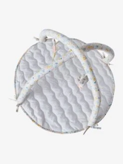 Tapis D'éveil Pour Poupon En Gaze De Coton Rose - Vertbaudet -Périphériques Pour Enfants tapis deveil pour poupon en gaze de coton 4