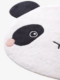 Tapis Panda HANOÏ écru / Noir - Vertbaudet -Périphériques Pour Enfants tapis panda hanoi 3