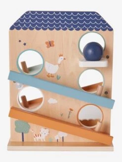 Toboggan à Balles En Bois FSC® Multicolore - Vertbaudet -Périphériques Pour Enfants toboggan a balles en bois fsc 3