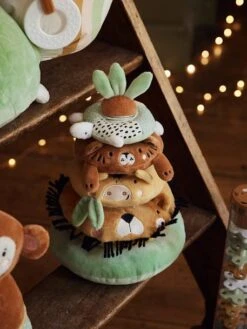 Tour à Empiler En Tissu TANZANIE Multicolore - Vertbaudet -Périphériques Pour Enfants tour a empiler en tissu tanzanie 3