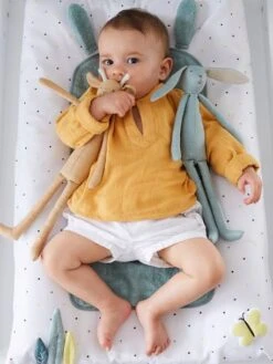 Trio De Poupées En Lin Multicolore - Vertbaudet -Périphériques Pour Enfants trio de poupees en lin 1